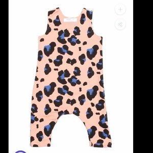 Joah Love Pink Cheetah Jumpsuit